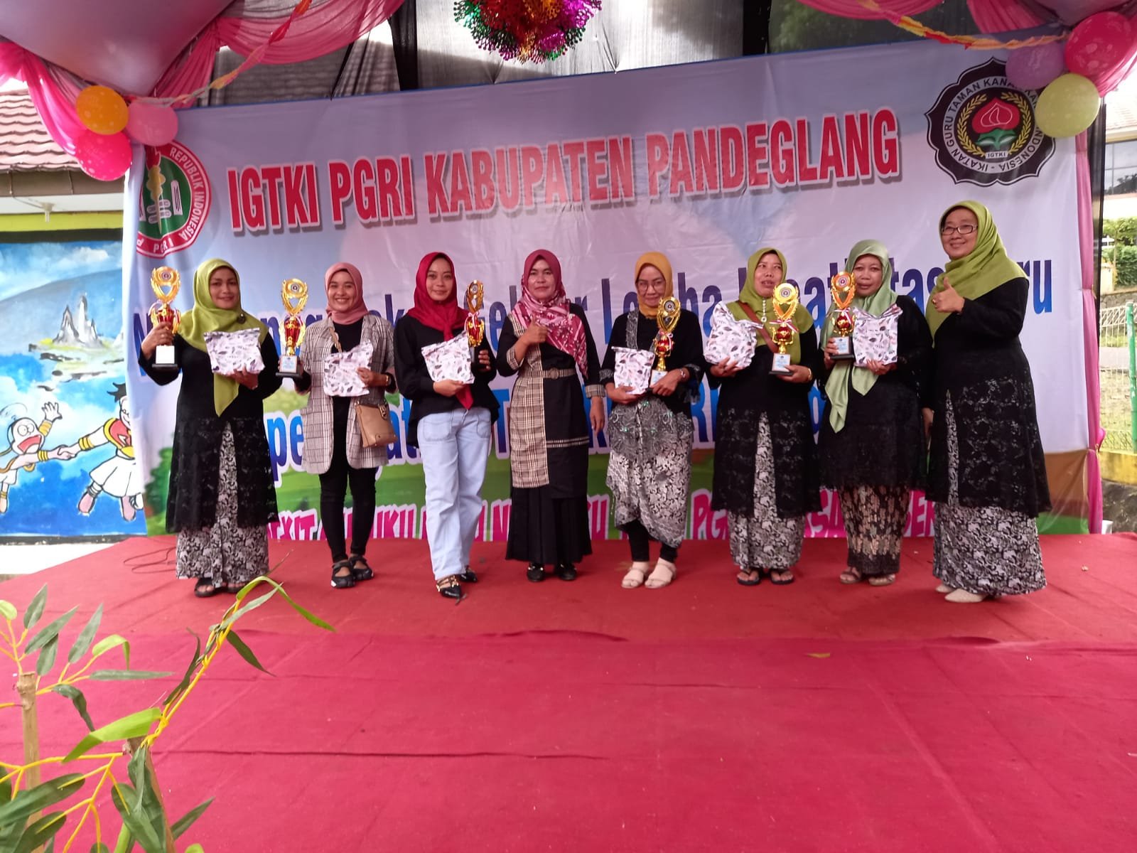 Peringati HUT, IGTKI Pandeglang Gelar Lomba Kreatifitas Guru