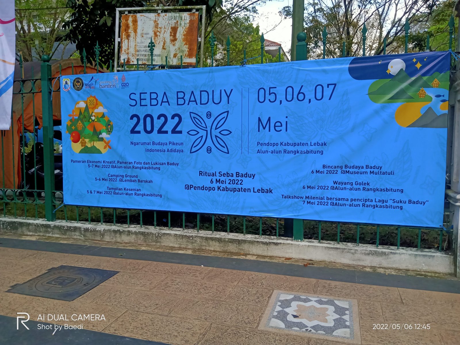Seba Baduy tahun 2022 ke Pemkab Lebak Provinsi Banten