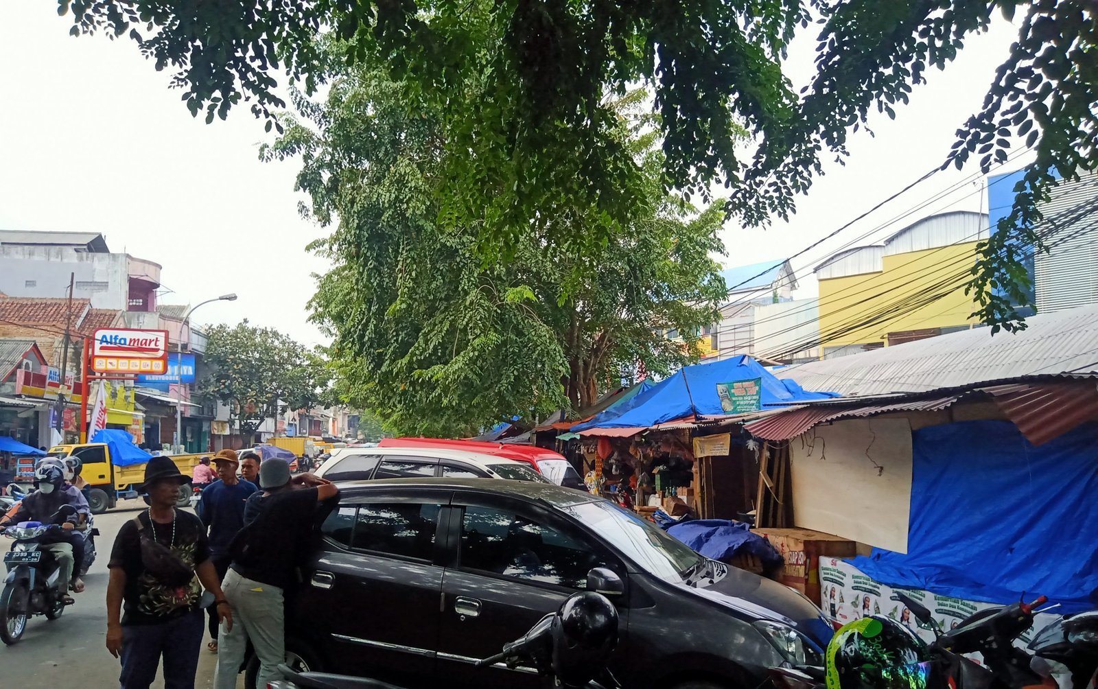 PKL di Pasar Rangkasbitung Akan di relokasi Ke blok C dan E.Guna Antisipasi Kemacetan Jl. Raya Sunan Kalijaga