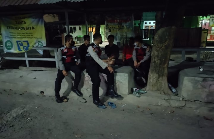 Tekan penyebaran virus Covid-19 Sat Samapta Polres Serang tingkatkan Patroli KRYD