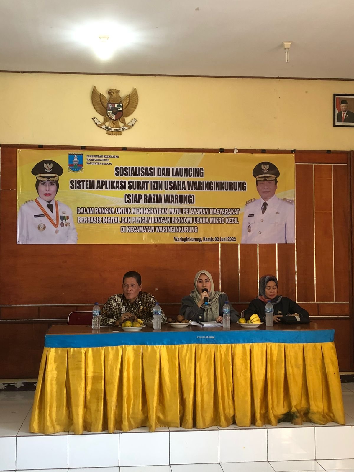 Kecamatan Waringinkurung Luncurkan Aplikasi ‘Siap Razia Warung,Begini ceritanya..