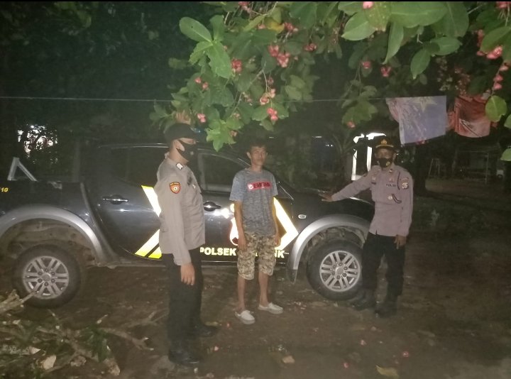 PATROLI DIALOGIS POLRES PANDEGLANG POLSEK CIKEUSIK ANTISIFASI TINDAK KEJAHATAN