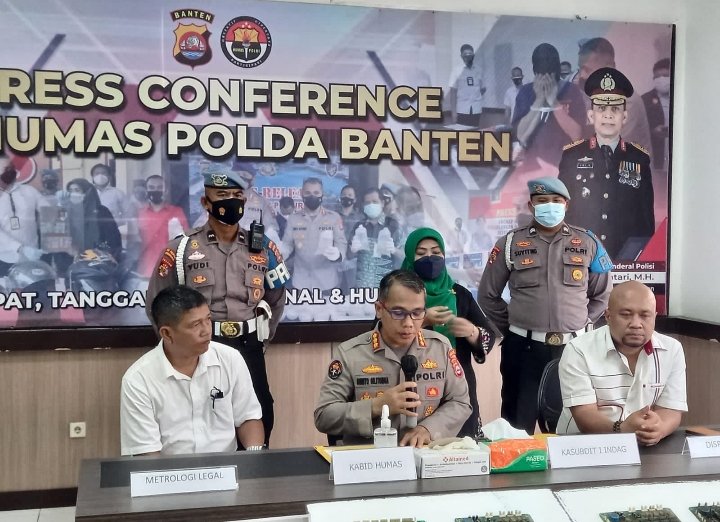 Untung 7 Milyar Pelaku Kecurangan Perdagangan BBM Ditangkap Polda Banten