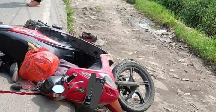 Satlantas Polres Serang Evakuasi Korban Tabrak Lari