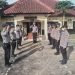 Rutinitas Apel dan Serah Terima Tugas Penjagaan Polsek Cipanas Polres Lebak