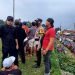Polsek Lebakgedong Polres Lebak Lakukan Pengamanan Turnamen Sepak Bola Peringati HUT RI ke 77