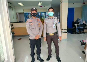 Pengamanan Obyek Vital Bank BJB Oleh Anggota Polsek Baros Polresta Serkot Polda Banten
