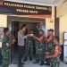 Beri Kejutan Anggota Koramil 0221/ Kopo Datangi Mako Polsek Kopo Polres Serang Rayakan Hari Bhayangkara Ke -76