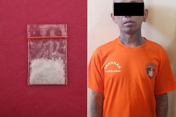 Ungkap Kasus Narkotika, Sat Resnarkoba Polres Lebak Mengamankan Pelaku dan Barang Bukti Shabu