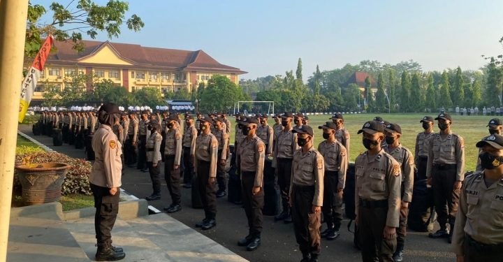 Biro SDM Polda Banten Gelar Apel Penghadapan 148 Bintara Remaja