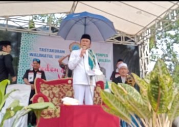 H.Rhoma Irama Hadir Acara Milad Pondok Pesantren Riyadul Wildan Di Kec.Petir Kabupaten Serang