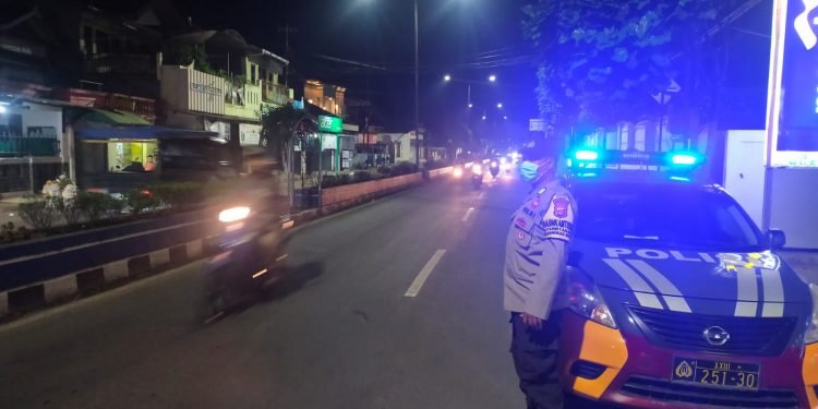 Polsek Rangkasbitung Polres Lebak Laksanakan Giat Antisipasi Balapan Liar dan C3