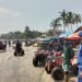 Ditpolairud Polda Banten Berikan Himbauan Protokol Kesehatan Kepada Pengunjung Pantai Anyer