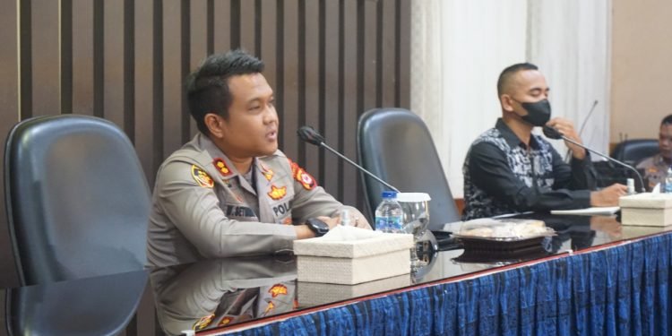 Kunjungan Calon Paskibraka tingkat Kab. Lebak tahun 2022 ke Polres Lebak