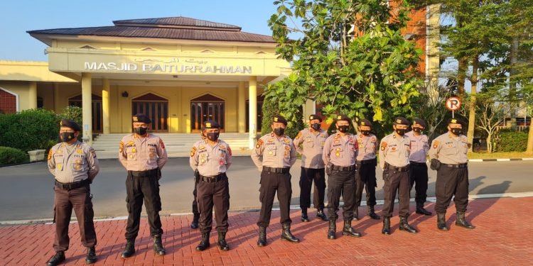 Dirpamobvit Polda Banten Berikan Apresiasi Kepada Personelnya Saat Apel Pagi