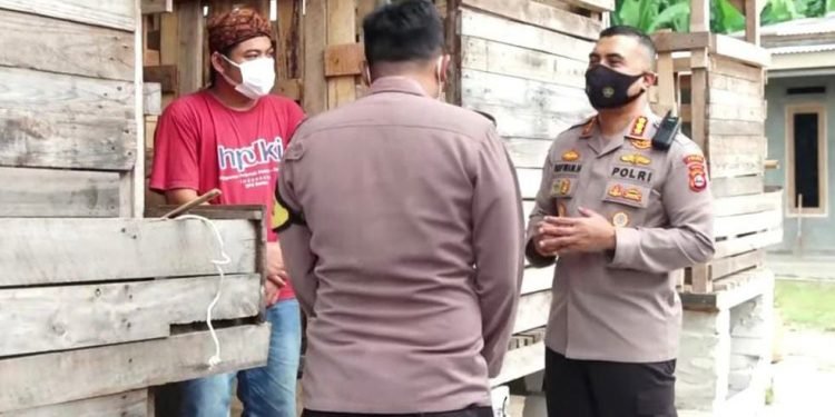 Bhanbinkamtibmas Menjadi Pioner Ternak Kambing