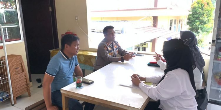 Polda Banten Dampingi Kemensos RI Cek Informasi Dugaan Adanya Keluarga Penerima Manfaat Tidak Menerima PKH
