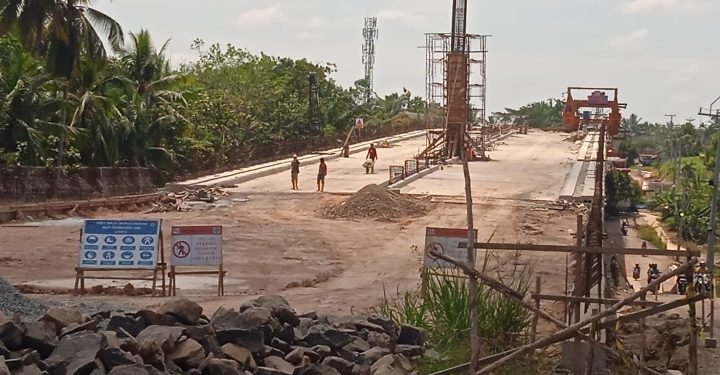 Urai Kemacetan Perlintasan Kereta Kota Prabumulih, Kementerian PUPR Selesaikan Flyover Patih Galung*