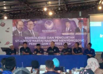 Target Menang Pemilu Di 2024, DPD Partai NasDem Pandeglang Gelar Konsolidasi