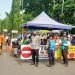Personil Polsek Purwakarta Melaksanakan Pengamanan Acara Car Free Day(CFD) mengantisipasi Aksi kejahatan