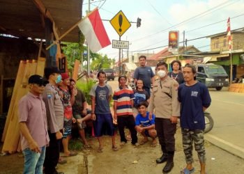 Polsek Kasemen Ciptakan Kondusif, Laksanakan Patroli Rutin Siang Hari kepada warga