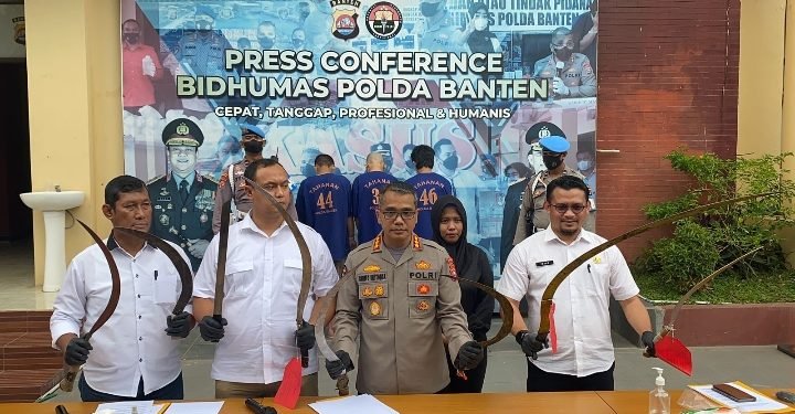 Tindaklanjuti Perintah Kapolda, Ditreskrimum Polda Banten Bersama Polres Jajaran Tangkap 23 Berandalan Jalanan