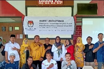 KPU Lebak Gelar Rapat Asistensi Penanganan Penyelesaian Sengketa Hukum Pada Pemilu Serentak 2024