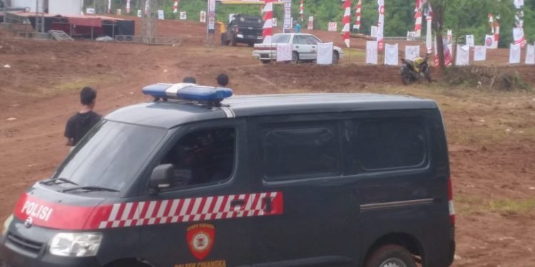 Polsek Cinangka Polres Cilegon Polda Banten Monitoring Open Registrasi OFFROAD