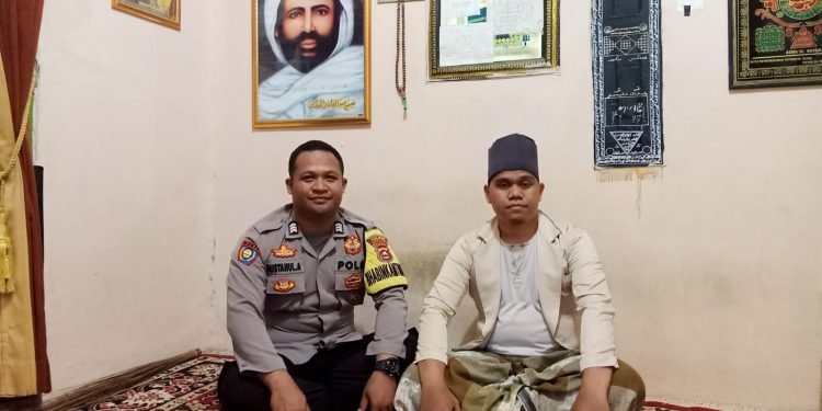 Sowan Ketokoh Agama dan Sambang Oleh Bhabinkamtibmas Polsek Petir  Dalam Menyampaikan Pesan Kamtibmas