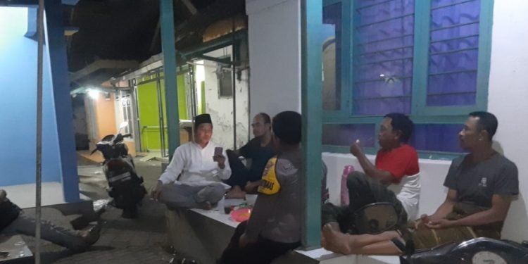 Sambang Bhabinkamtibmas Polsek Pulomerak Polres Cilegon dengan warga !