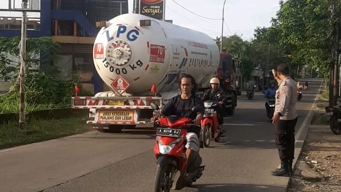 Untuk Menciptakan Rasa Nyaman Bagi Pengendara dan Wujud Nyata Kehadiran Polsek Petir Polres Serang
