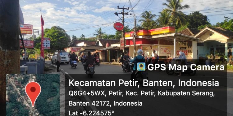 Strong Point Pagi Dalam Wujud Nyata Kehadiran Anggota Polsek Petir Polres Serang Ditengah Masyarakat