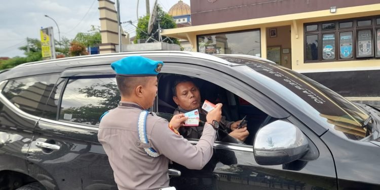 Sipropam Polres Serang laksanakan Ops Gaktiblin terhadap personel Polres Serang