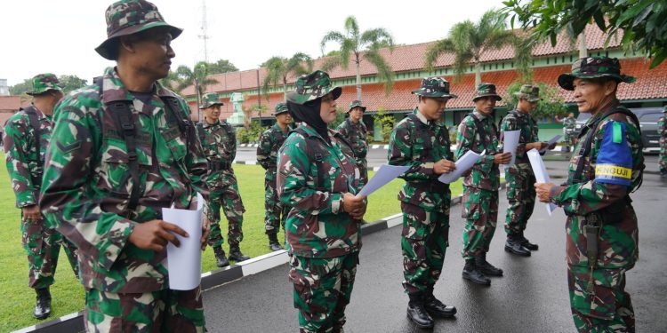 Ketahui Kemampuan Prajuritnya, Korem 064/MY Gelar UTP Umum
