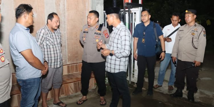 Gerak Cepat, Kapolresta Tangerang Datangi TKP Percobaan Pencurian dan Beri Imbauan ke Warga