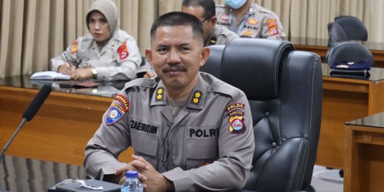 Polda Banten Ikuti Rapat Zoom Meeting Asistensi Terkait Penilaian IKM