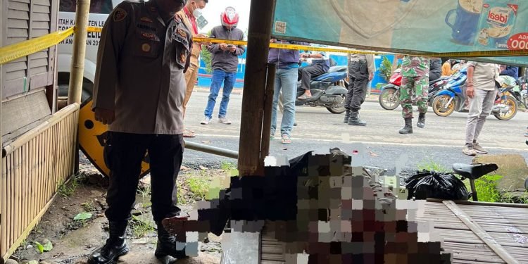Respon Cepat Kapolsek Warunggunung Polres Lebak Datangi TKP Penemuan Mayat Mister X Di Kampung Sampay Timur