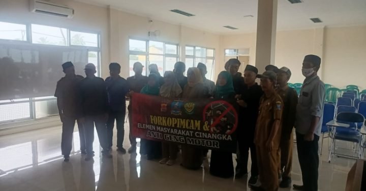 musrembang Polsek Cinangka Polres Cilegon Polda Banten Mengadakan Deklarasi Anti Genk Motor