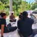 Sambang Desa Oleh Bhabinkamtibmas  Polsek Petir Polres Serang Dalam Menyampaikan Pesan Kamtibmas