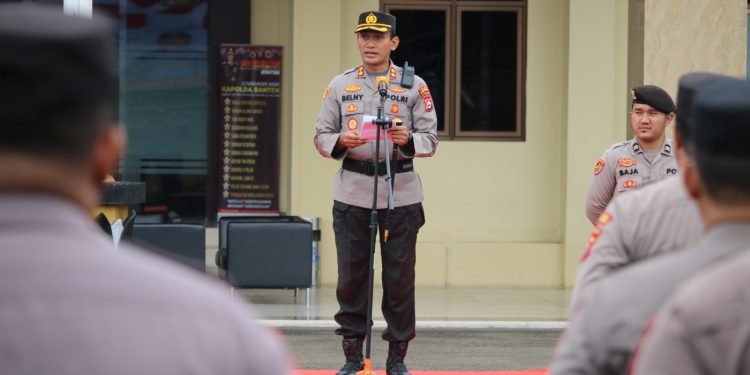 Pimpin Gelar Pasukan Operasi Bina Kusuma 2023, Ini Pesan Kapolres Pandeglang