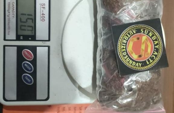 Satresnarkoba Polres Serang Tangkap Dua Pemuda Pengedar Tembakau Gorila