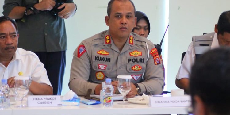 Wadir Lantas Polda Banten Dampingi Menteri Perhubungan Tinjau Jalur Mudik Lebaran 2023