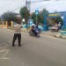 Polsek Rangkasbitung Rutin Laksanakan Strong Point Antisipasi Kemacetan di Wilkum Polsek Rangkasbitung