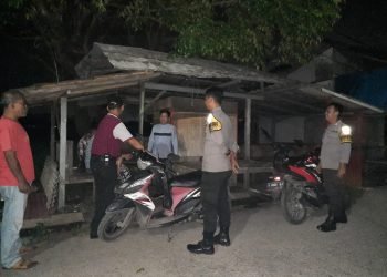 Tekan Gangguan Kamtibmas, Jajaran Personel Polsek Bojonegara  Polres Cilegon Nyalakan Blue Light Patrol Dukung Program Quick Wins Presisi Polri