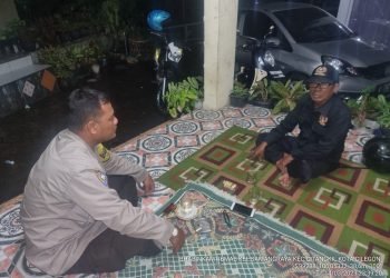 Tatap Muka Dengan Warga, Babinkamtibmas Polsek Ciwandan Polres Cilegon Polda Banten Wujudkan Silaturahmi