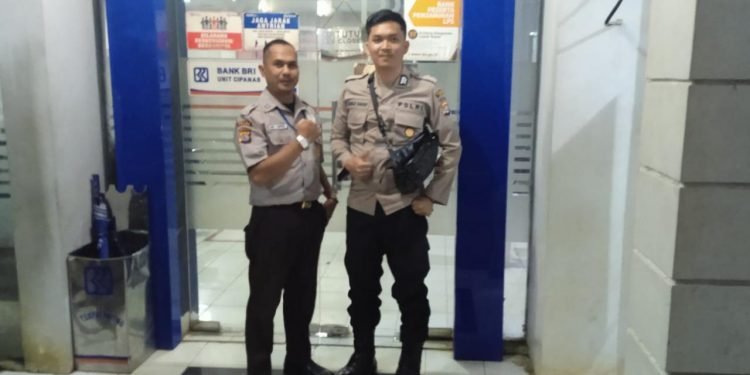 Personil Polsek Cipanas Polres Lebak Rutin  sambangi Obyek vital ciptakan situasi konduaif