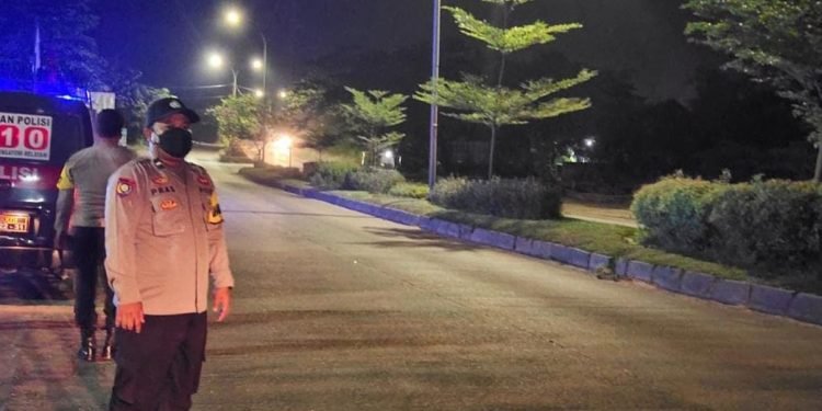 Antisipasi Tawuran pemuda &  Kriminalitas jalanan!!! Polsek Cibeber Polres Cilegon Polda Banten lakukan KRYD malam har