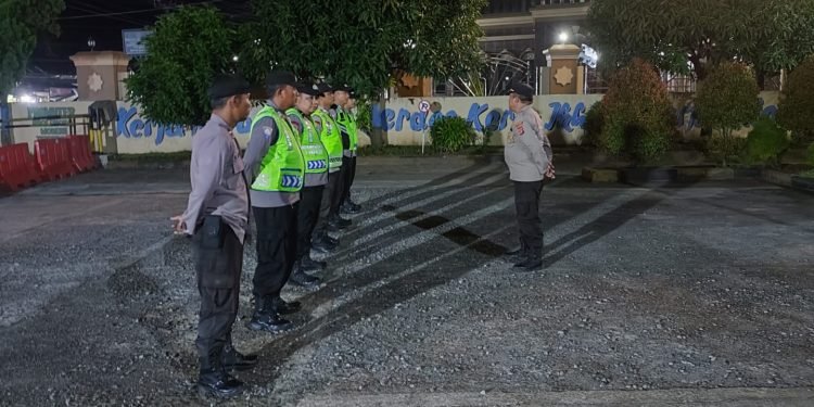 Pelaksanaan KRYD Polsek Cinangka Polres Cilegon Polda Banten