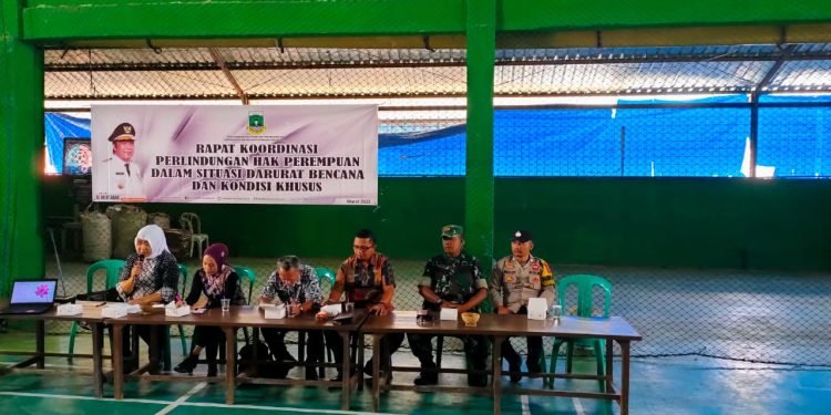 Bhabinkamtibmas Polsek Lebakgedong Polres Lebak Hadiri Rakor Perlindungan Hak Perempuan Dalam Situasi Darurat Bencana Dan Kondisi Khusus
