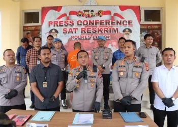 Sat Reskrim Polres Lebak Ungkap Kasus Penyalahgunaan Pengangkutan atau Niaga BBM Jenis Pertalite